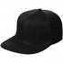 Бейсболка Snapback с прямым козырьком, черная Бейсболка Snapback с прямым козырьком, черная