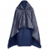 Плед-пончо для пикника SnapCoat, синий Плед-пончо для пикника SnapCoat, синий