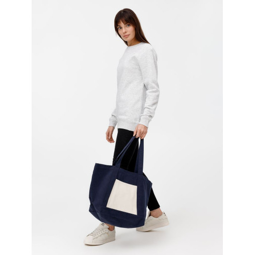 Шопер Shophop, синий с неокрашенным