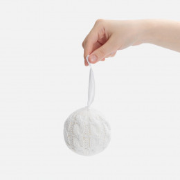 Вязаный шарик «Магия зимы»