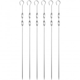 Набор шампуров в чехле Bower, ver.2, серый