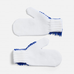 Варежки «Игогошки», с синей гривой