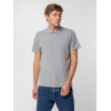 Рубашка поло мужская Spring 210, серый меланж