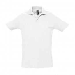 Рубашка поло мужская SPRING II,белый,S,100% хлопок, 210/м2