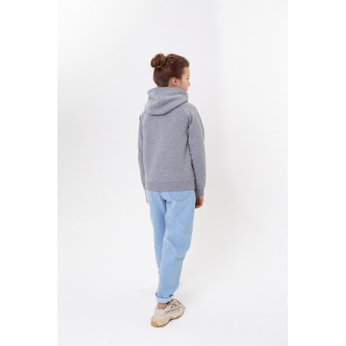 Толстовка детская STAN с капюшоном на молнии футер с начёсом 280, 17J