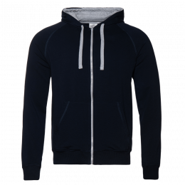 Толстовка мужская STAN с капюшоном на молнии футер без начёса 260, 61