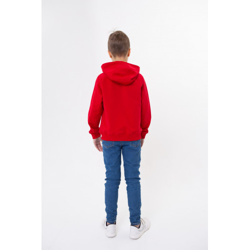 Толстовка детская STAN с капюшоном на молнии футер без начёса 260, 61J