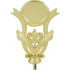 Фигурка пластиковая Венок 16см RSP414-H162/G (H414#2/G) Фигурка пластиковая Венок 16см RSP414-H162/G (H414#2/G)